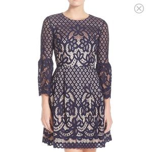 Eliza J Bell Sleeve Dress 2Petite